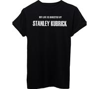 iMage T-Shirt La Mia Vita È Diretta da Kubrick Regia Nera - M Donna