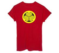iMage T-Shirt Mitsukuni Mito Invincibile Shogun Giappone-Anime - Uomo-M-Rossa