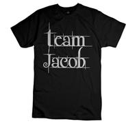 iMage T-Shirt Team Jacob Squadra Lupi mannari Maglietta in Cotone Biologico