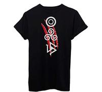 iMage T-Shirt Wolf Cult TRIBALI Loghi Nera - XXL Uomo