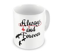 iMage Tazza Mug Always and Forever a Vampire - Famosi Bianca