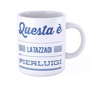 iMage Tazza Mug con nome Pierluigi Questa è la tazza di Pierluigi - regalo divertente per ogni occasione