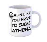 iMage Tazza Run Like You Have To Save Athena Cavalieri Dello Zodiaco-Anime E Videogames