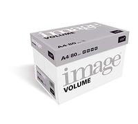 IMAGE Volume, Carta Multifunzione Bianca 80 g per m² A4, Box da 5 Risme x 500 Fogli