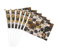Imagen De Pug - Bandiere portatili versatili per feste, parate, celebrazioni, vacanze, matrimoni, decorazioni per la casa