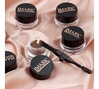 IMAGIC - Tinted Eyebrow Pomade - 6 Colours #E06 Ebony - 4g