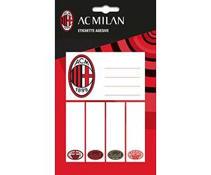 Imagicom VD Etichette QUADERNI Logo - AC Milan