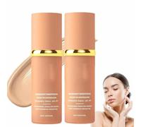 Imaginaryl Face Cream,Imaginary Foundation,4 in 1,Full Coverage Concealer,With Spf 50+,Moisturizing Foundation Makeup for Long Lasting Waterproof,Natural Finish,for All Skin Types (2Pcs, 1)