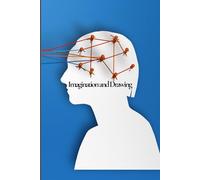 Imagination and Drawing: Drawing notebook | Blue cover with a white man - Black dots on 5 levels