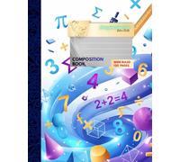 Imagination15nt composition notebook: Fun Math, Wide Ruled, 7.5 x 9.75 inch, 120 pages, Perfect for school, note-taking, and journaling.