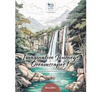 Imaginative Journeys - Dreamscapes 1 - Bonus Edition - A coloring and drawing book for dreaming and mind travel: Dreamlike nature motifs to color in ... - for children, young people and adults.