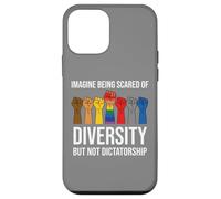 Imagine Being Scared Diversity But Not Dictatorship Resist Custodia per iPhone 12 mini