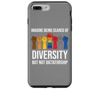 Imagine Being Scared Diversity But Not Dictatorship Resist Custodia per iPhone 7 Plus/8 Plus