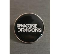 IMAGINE DRAGONS Believer Thunder patch badge spilla radioattiva nuova di alta...