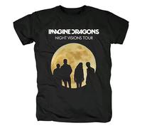 Imagine Dragons Printed Rock Band T Shirts Black M