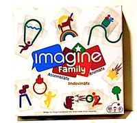 IMAGINE FAMILY in italiano GIOCO DA TAVOLO carte trasparenti OLIPHANTE 2 creativ