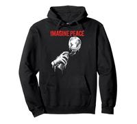 Imagine Peace Earth Spray Can Artwork Felpa con Cappuccio
