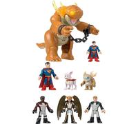 Imaginext Bundle of Fisher-Price Superman Toy with Sounds, Motion & 3-inch Figur