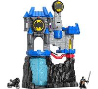 Imaginext DC Super Friends Batcaverna Villa Wayne, Playset con Personaggi e Accessori, FMX63