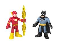 Imaginext DC Super Friends Batman e The Flash Action Figure per bambini dai 3 anni in su