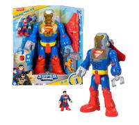 Fisher-Price Imaginext DC Super Friends - Superman Insider e Corazza, robot alto