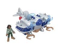 Imaginext Jurassic World Dominion - Air Tracker Kayla e il suo Aeroplano, il set include un action figure snodata di Kayla Watts, un aeroplano e 2 missili, giocattolo per bambini, 3+ anni, HML45