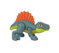 Imaginext Jurassic World - Statuetta articolata di dinosauro Dimetrodon, 7 cm