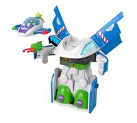 Imaginext Nave trasformabile di Buzz Lightyear con personaggi