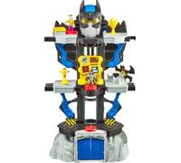 Imaginext - Set da Gioco Batcaverna, Include i Personaggi di Batman e Joker e Un Lancia proiettili