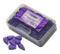 IMAGO 70 coni di incenso in diverse varianti di profumo da scegliere, coni di fumo naturali, per il flusso di ritorno dei vasi di incenso, fontana (lavanda)
