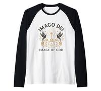 Imago dei - Immagine di Dio - Latino - Teologia Riformata Maglia con Maniche Raglan