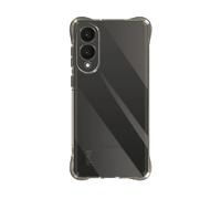 IMAK BACKCOVER COVER per Samsung Galaxy S25 Edge, Nero trasparente