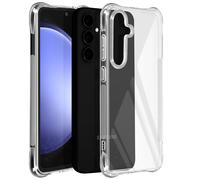 iMak, Cover per Galaxy S24 FE silicone anti-urto angoli bumper