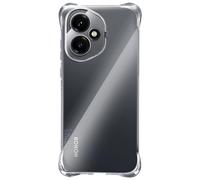 iMak Cover silicone Honor 400 bumper angoli antiurto, Trasparente