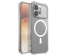 iMak, Custodia per Honor 600 Antishock con Anello Magnetico, Trasparente