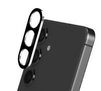 iMak Proteggifotocamera per Samsung S24 FE vetro temperato antigraffio, Nero