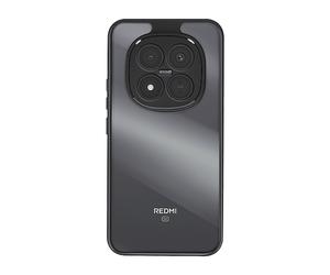 IMAK Protettiva BACK--N15X Cover per Xiaomi Redmi Note 15 Pro Plus 5G, Nero trasparente