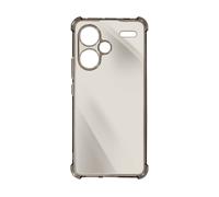 IMAK Protettiva TPBUMP--BK-N13P Cover per Xiaomi Redmi Note 13 Pro Plus, Nero trasparente