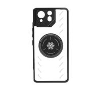 iMak Cover per Asus Rog Phone 8 5G e 8 Pro 5G rigida bordo rinforzato, Nero