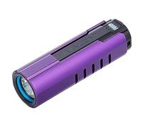 IMALENT LD70 Torcia EDC Torcia Tattica Ricarica magnetica e usb,4000lm,203M, 5 Modalità, Impermbile IP68, display OLED, per Campeggio, Escursionismo, Emergenze (Viola)