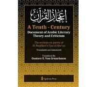 Imam Al-Baqilla A Tenth - Century Document of Arabic Literary Theory (Tascabile)