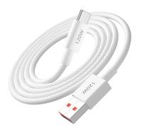 iMangoo 120W Cavo USB C intrecciato per Redmi Note 15/14/13/12/11/10Pro 1m | Cavo USB a USB-C 1m 6A 100W 90W Cavo di ricarica rapida per Xiaomi 17T/15T/14T/13T/12T/11T Pro/POCO X8/F8/M8/X7/X6/C85 Pad 8