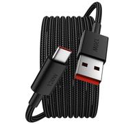 iMangoo 120W Cavo USB C intrecciato per Redmi Note 15/14/13/12/11/10Pro 2m | Cavo USB a USB-C 2m 6A 100W 90W Cavo di ricarica rapida per Xiaomi 17T/15T/14T/13T/12T/11T Pro/POCO X8/F8/M8/X7/X6/C85 Pad 8