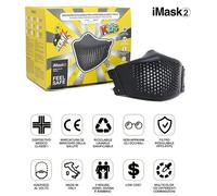 Imask2 mascherina bambini - colore nero