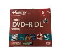 Imation 2.4X miniDVD+R DL 2.6GB 5 Pack Slim JC 2,6 GB Dvd+R 5 Pezzo(i)