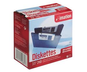 Imation 3.5 Dshd Formattato Ibm (Conf.10)