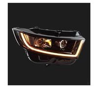 IMAWUHM Faro Anteriore 1 Coppia Per Ford Per Edge Fari 2015-2018 Nuovo Per Edge HA CONDOTTO Il Faro DRL Hid Testa Della Lampada Dell'occhio Angelo Bi Xenon Fascio Accessori