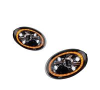 IMAWUHM Faro Anteriore Fari Per Auto Per Nuovo Stile Per VW Per Beetle 2013-2022 Kit Accessori Per Lenti Per Proiettore Per Montaggio Completo Fari Automatici A LED(Diamond white light)