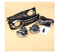 IMAWUHM Faro Anteriore Gruppo Fendinebbia Per Auto Per Toyota Per Allion Dal 2013 In Poi Con Coperture Cromate Per Fendinebbia E Pulsante Interruttore Relè Filo(Whole SET)