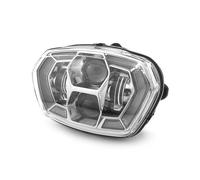 IMAWUHM Faro Fanale Anteriore Per Vespa Per Sprint 150 Per Sprint150 2017-2022 2023 2024 Accessori Per Fari A LED Faro Anteriore Per Moto Luce Abbagliante/anabbagliante(D'argento)